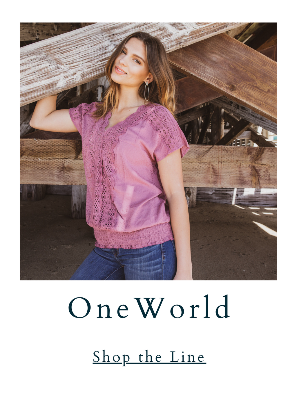 Evine one world tops sales